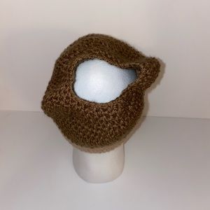 Hand knitted beanie